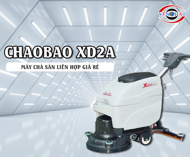 Kết cấu máy chà sàn liên hợp Chaobao XD2A