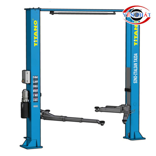 Cầu nâng 2 trụ thủy lực 5 tấn STD-6350 giằng trên