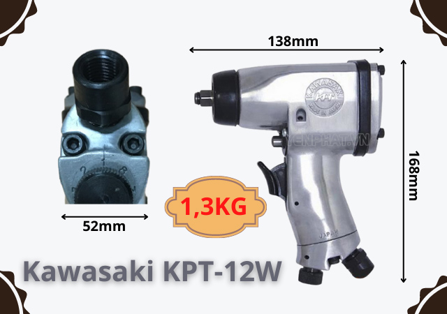 Súng bắn ốc Kawasaki KPT-12W (3/8