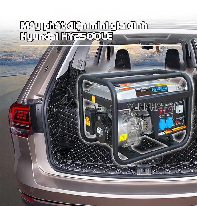 máy phát điện mini gia đình Hyundai HY2500LE