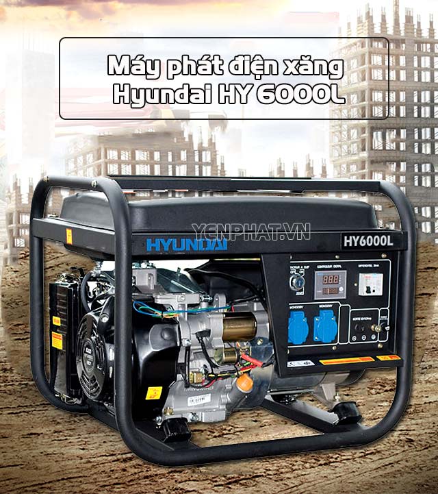 máy phát điện xăng Hyundai HY 6000L