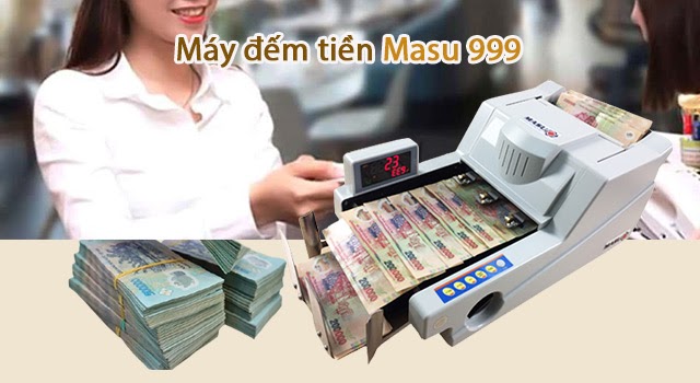 Máy đếm tiền Masu 999