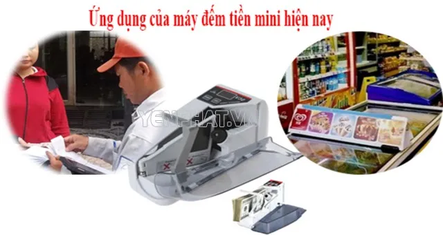 giá máy đếm tiền mini