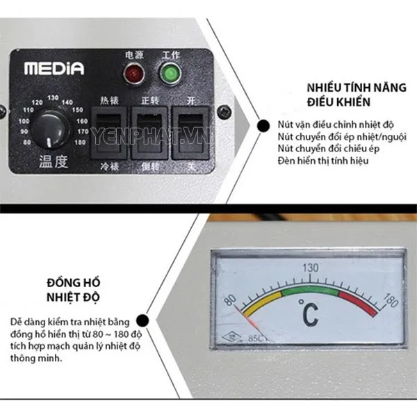 tính năng của máy ép plastic media 320