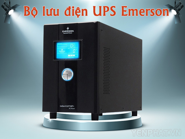 UPS Emerson có cấu tạo đơn giản, dễ dàng sử dụng