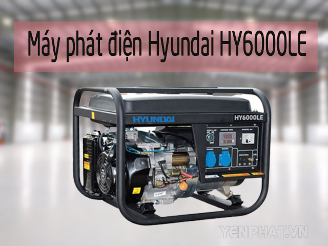 Máy phát điện Hyundai DHY6000LE
