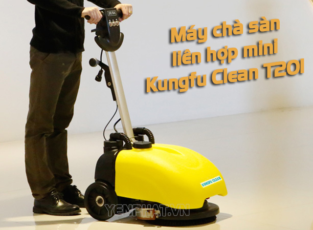 Máy chà sàn liên hợp mini Kungfu Clean T201