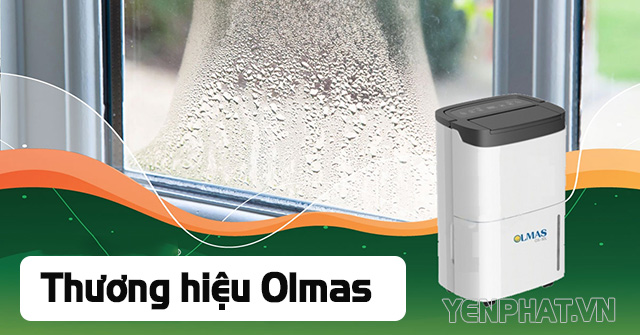 thương hiệu máy hút ẩm Olmas 