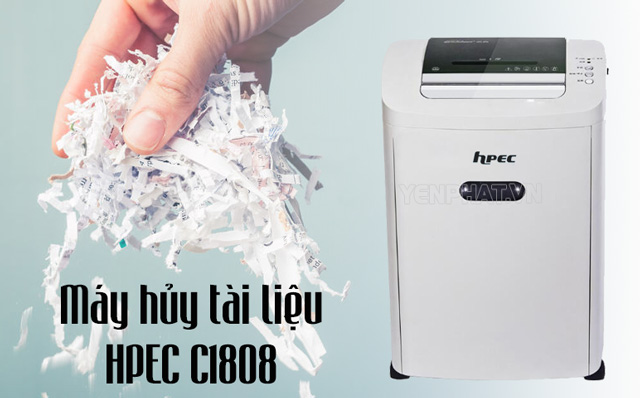 Máy hủy giấy HPEC C1808