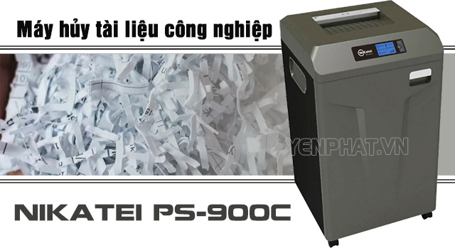 Model máy hủy giấy văn phòng Nikatei PS-900