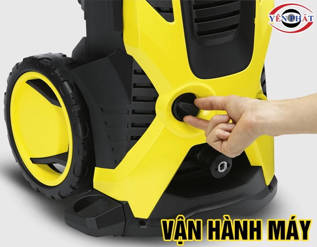 Vận hành máy phun rửa áp lực cao Karcher K5 EU