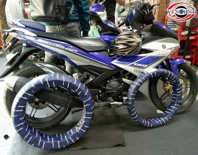 Thay lốp xe Exciter 150 hết bao nhiêu tiền