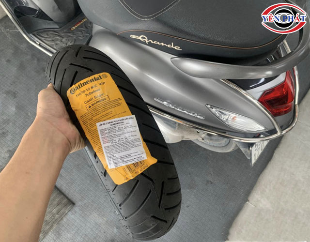Thay lốp xe Grande hết bao nhiêu tiền