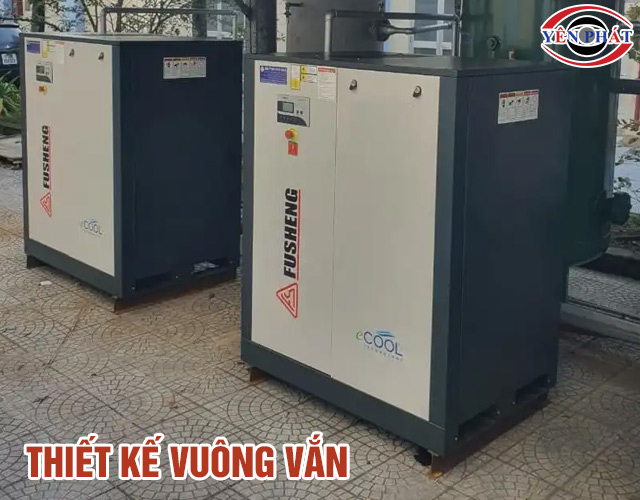 Thiết kế máy nén khí trục vít Fusheng 