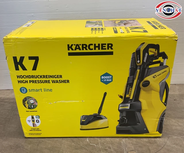 Máy rửa xe Karcher K7 bền bỉ