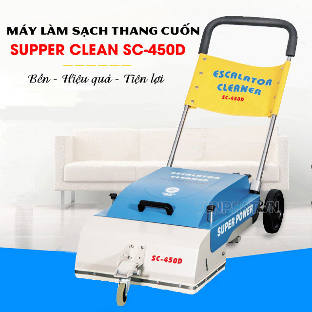 Máy làm sạch thang cuốn Supper Clean SC-450D chính hãng