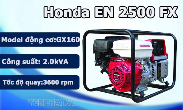 Máy phát điện mini Honda EN 2500 FX