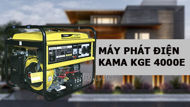 máy phát điện KAMA KGE 4000E