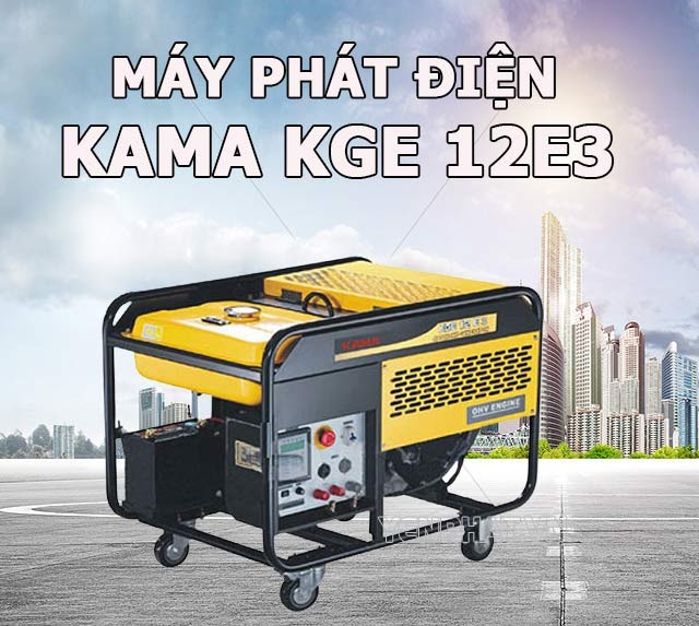 Máy phát điện KAMA KGE 12E3