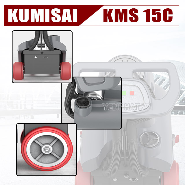  cấu tạo một số bộ phận của Kumisai KMS 15C
