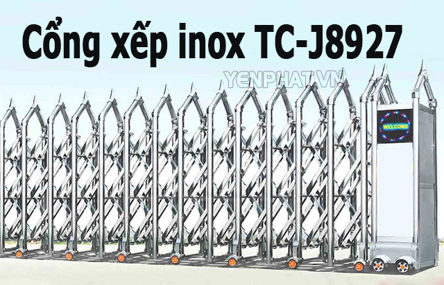 Cổng barrier tự động inox TC-J8927