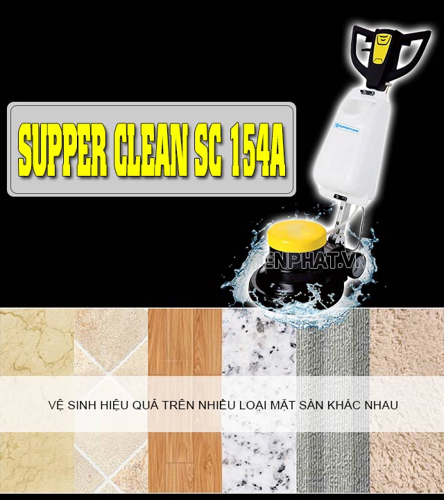 Máy chà sàn đơn Supper Clean SC 154A