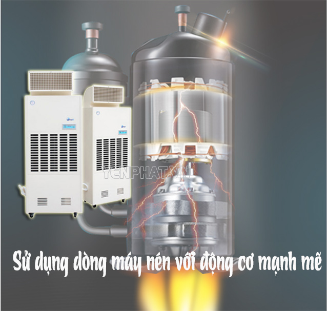 máy hút ẩm công nghiệp FujiE HM-2408DS