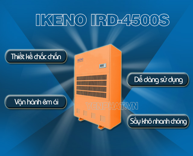 ưu điểm máy hút ẩm IKENO IRD-4500