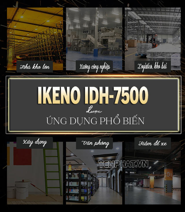 máy hút ẩm nhiệt độ cao IKENO IDH-7500