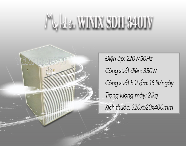 máy hút ẩm winix sdh-3401v