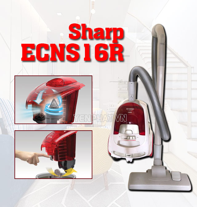 Làm việc với Sharp ECNS16R thật sự đơn giản, tiện dụng