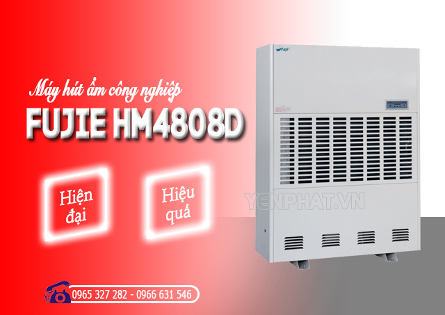máy hút ẩm công nghiệp FujiE HM-4808D