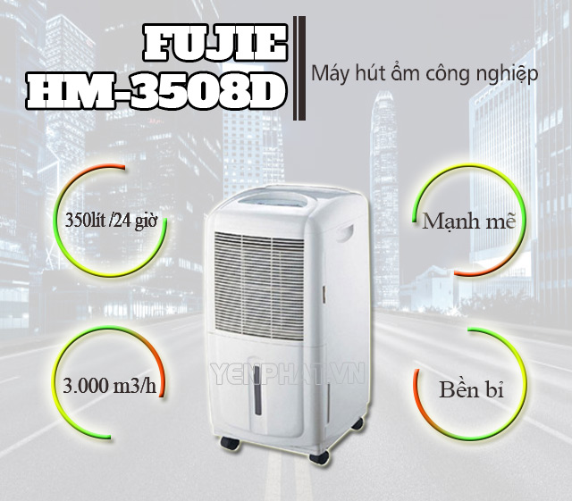 máy hút ẩm công nghiệp HM-3508D