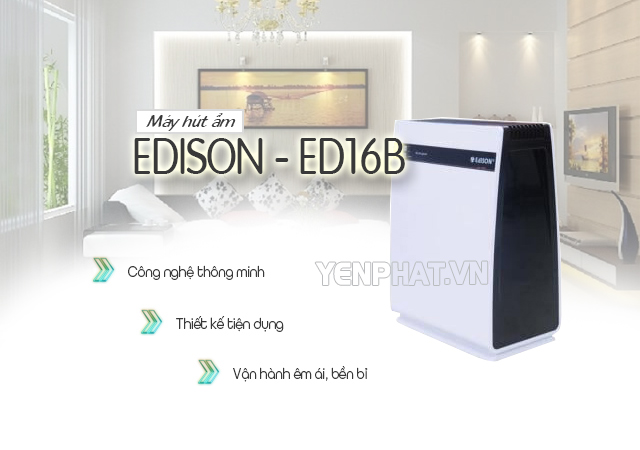 máy hút ẩm EDISON - ED16B