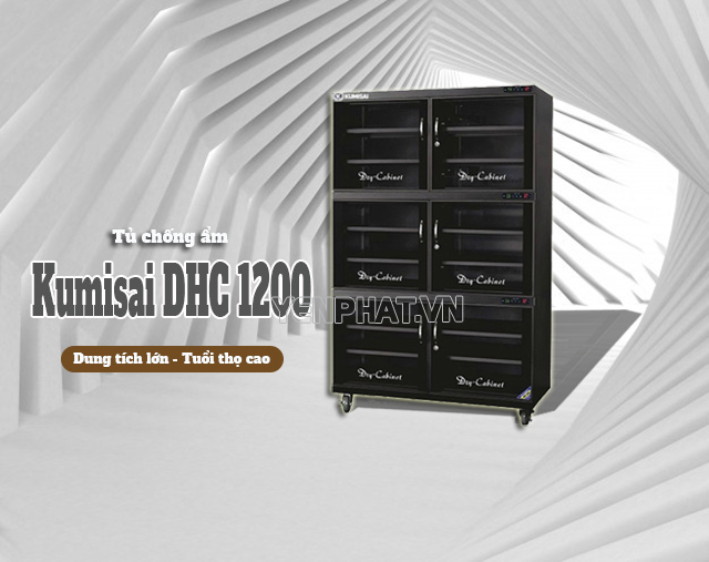 tủ chống ẩm Kumisai DHC 1200