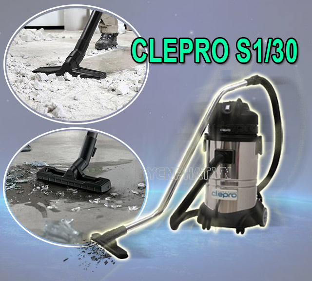 Ứng dụng máy hút bụi công nghiệp Clepro