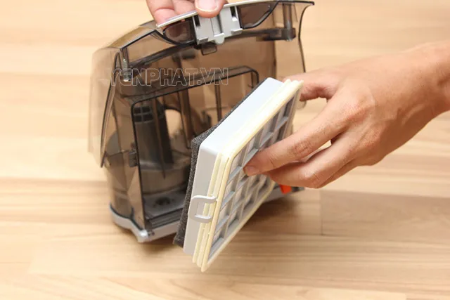 vệ sinh Bộ lọc máy hút bụi