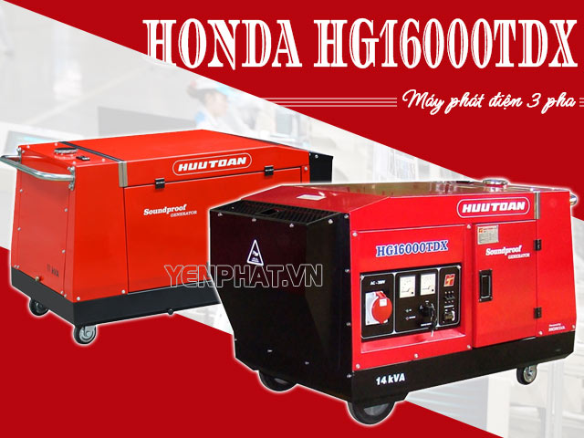 Honda HG16000TDX hiện đại, hiệu suất cao