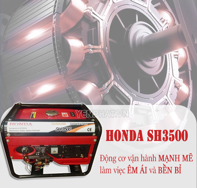 Đặc điểm nổi bật của động cơ Honda SH3500