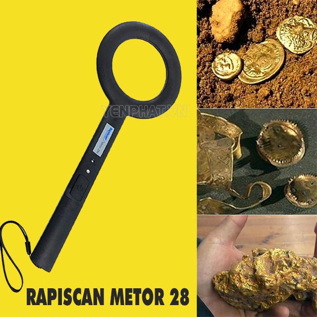 Tìm kiếm và loại bỏ kim loại hiệu quả và dễ dàng với Rapiscan Metor 28