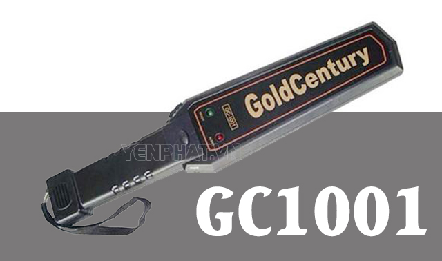 Máy dò kim loại cầm tay GC1001 đang được sử dụng phổ biến và hiệu quả