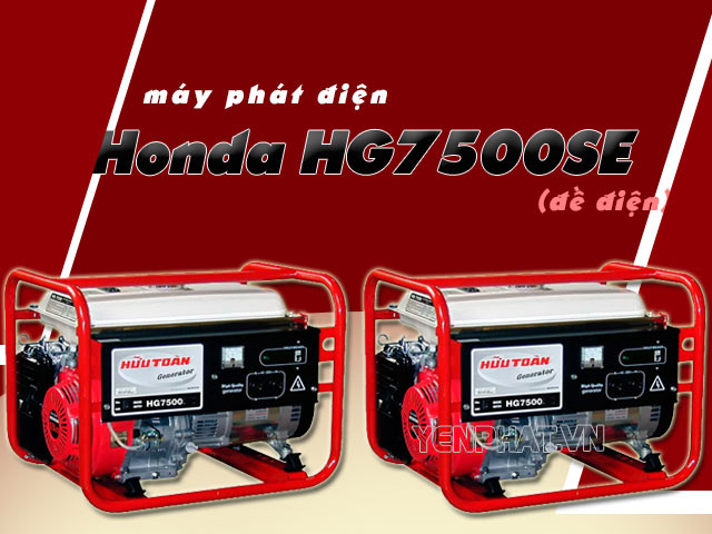 Honda HG7500SE là sản phẩm chất lượng của Honda