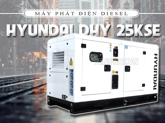 Máy phát điện Hyundai DHY 25KSE mang lại nhiều lợi ích khi sử dụng