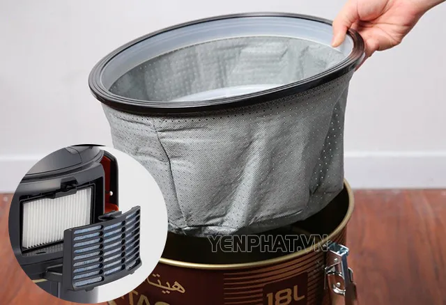 Bộ lọc Máy hút bụi công nghiệp Hitachi