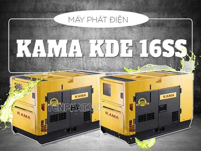 Sở hữu máy phát điện KAMA KDE 16SS với nhiều ưu điểm nổi bật