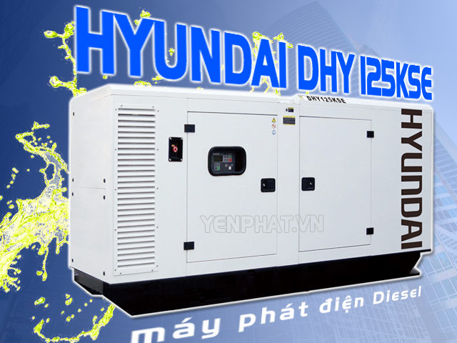 Hyundai DHY 125KSE mang lại công suất làm việc cực lớn