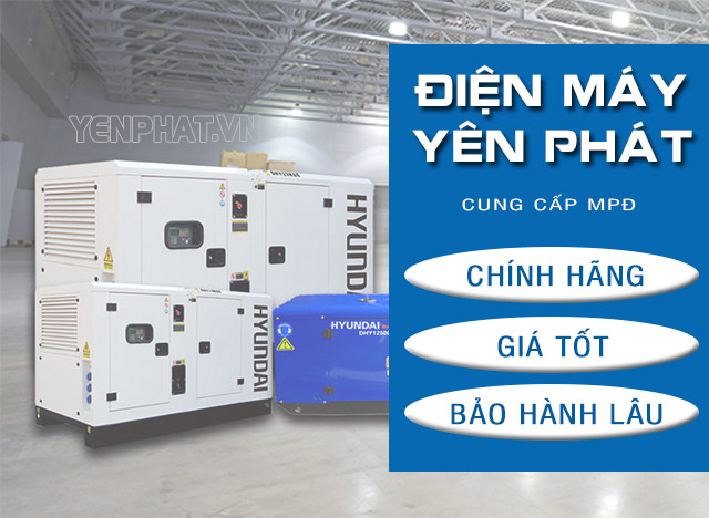 Mua máy phát điện công nghiệp chính hãng tại Yên Phát