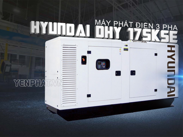 Hyundai DHY 175KSE cung cấp nguồn điện dự phòng ổn định