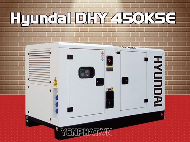 Hyundai DHY 450KSE sở hữu thiết kế hiện đại, bắt mắt 