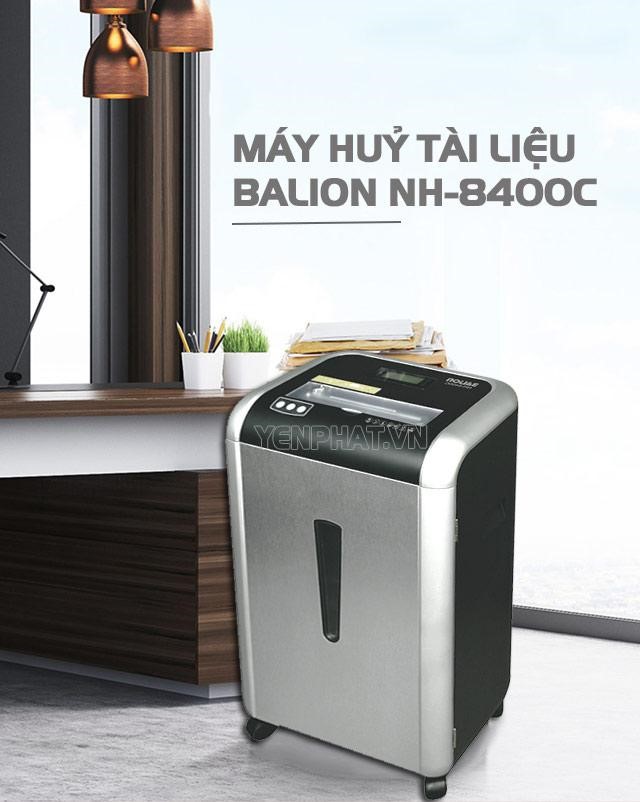 Máy huỷ giấy Balion NH-8400C phân phối bởi Điện máy Yên Phát